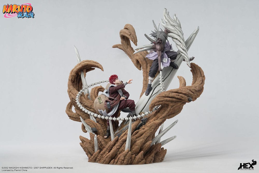 Naruto Shippuden Elite Dynamic Statue 1/6 Gaara vs Kimimaro 61 cm