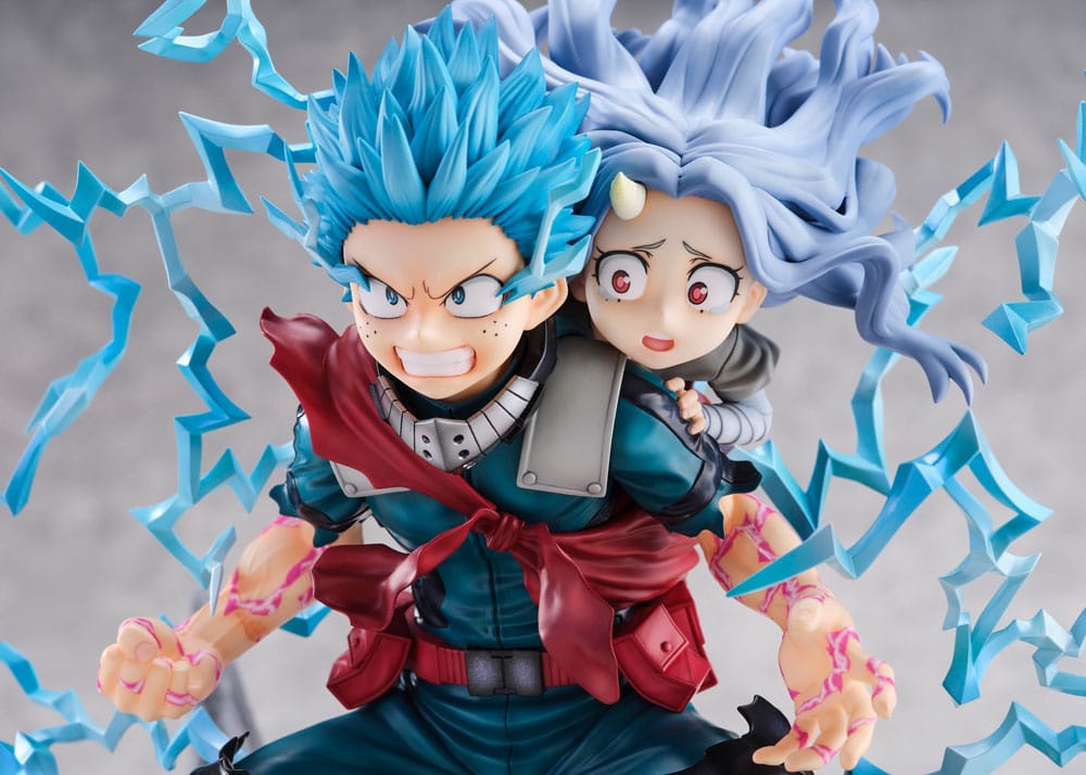 My Hero Academia Super Situation PVC Statue Izuku Midoriya &amp; Eri 23 cm