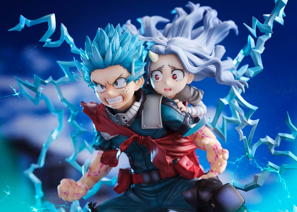 My Hero Academia Super Situation PVC Statue Izuku Midoriya &amp; Eri 23 cm