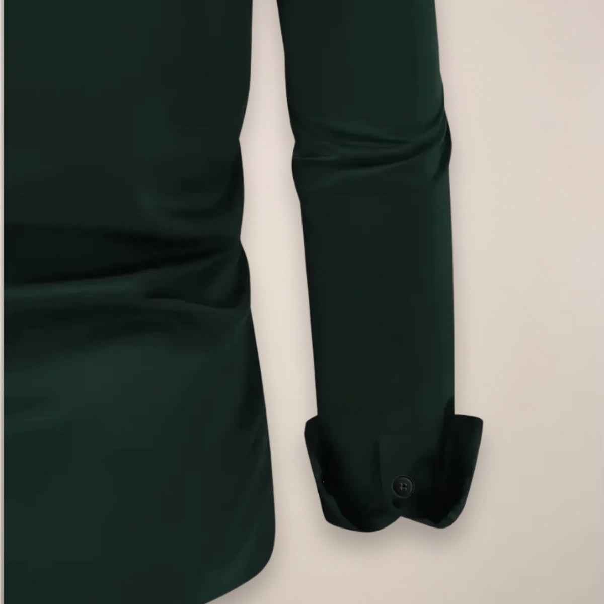 James | Męska elegancka koszula z długim rękawem, dopasowana koszula biznesowa | Rokishi | Czerwone wino