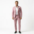 Kamil | Dwuczęściowy garnitur męski slim fit, garnitur ślubny i biznesowy | Rokishi