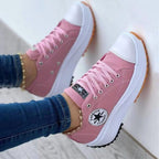 Monique | Damskie ortopedyczne sneakersy z ergonomicznym wsparciem, wygodne sneakersy trekkingowe | Rokishi | Biały