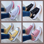 Monique | Damskie ortopedyczne sneakersy z ergonomicznym wsparciem, wygodne sneakersy trekkingowe | Rokishi | Biały