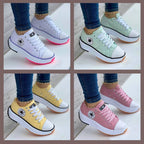 Monique | Damskie ortopedyczne sneakersy z ergonomicznym wsparciem, wygodne sneakersy trekkingowe | Rokishi | Biały