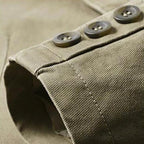 Neil | Męski swobodny, lekki blazer, elegancki blazer o dopasowanym kroju | Rokishi | Khaki