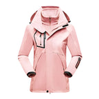 Patricia | Damska wodoodporna kurtka softshell, wiatroszczelny płaszcz sportowy | Rokishi | Czarny