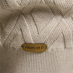 Patrick | Klasyczny męski sweter bawełniany, elegancki sweter casualowy | Rokishi | Khaki