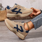 Petra | Damskie ortopedyczne sneakersy z amortyzacją, lekkie buty do chodzenia | Rokishi