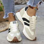 Petra | Damskie ortopedyczne sneakersy z amortyzacją, lekkie buty do chodzenia | Rokishi