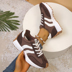 Petra | Damskie ortopedyczne sneakersy z amortyzacją, lekkie buty do chodzenia | Rokishi