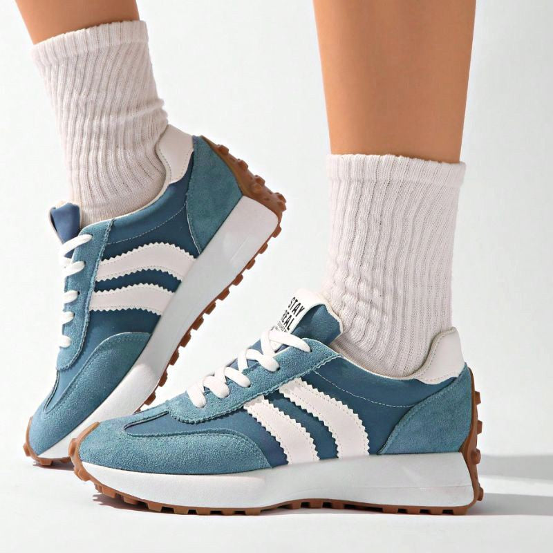 Petra | Damskie ortopedyczne sneakersy z amortyzacją, lekkie buty do chodzenia | Rokishi