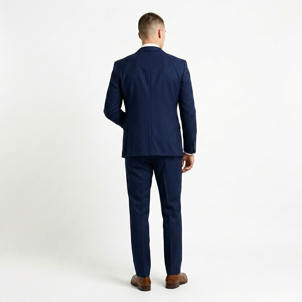Przemysław | Elegancki trzyczęściowy garnitur męski z kamizelką, garnitur slim fit | Rokishi