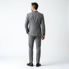 Przemysław | Elegancki trzyczęściowy garnitur męski z kamizelką, garnitur slim fit | Rokishi