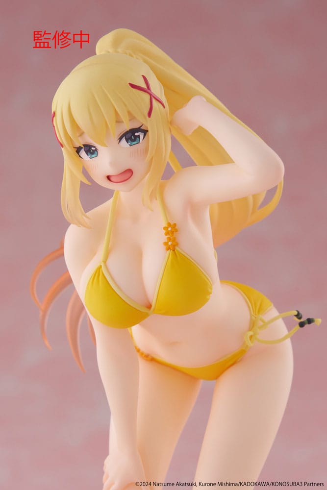 KonoSuba: God&#39;s Blessing on This Wonderful World! 3 Coreful PVC Statue Darkness Swimwear Ver. 18 cm