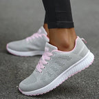 Rose | Damskie ortopedyczne sneakersy ze wspierającą podeszwą, wygodne sneakersy trekkingowe | Rokishi | Biały