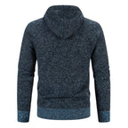 Viktor | Męska bluza premium z kapturem, elegancka bluza z kapturem | Rokishi | Brązowy