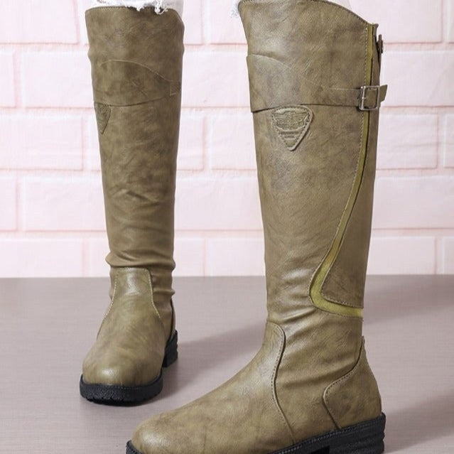 Violet | Damskie wodoodporne buty, praktyczne buty na co dzień | Rokishi | Brązowy
