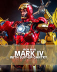 Iron Man 2 Action Figure 1/4 Iron Man Mark IV with Suit-Up Gantry 49 cm