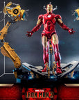 Iron Man 2 Action Figure 1/4 Iron Man Mark IV with Suit-Up Gantry 49 cm