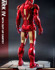 Iron Man 2 Action Figure 1/4 Iron Man Mark IV with Suit-Up Gantry 49 cm