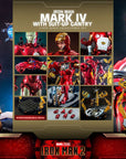 Iron Man 2 Action Figure 1/4 Iron Man Mark IV with Suit-Up Gantry 49 cm