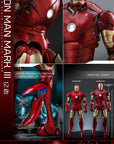 Iron Man Movie Masterpiece Series Diecast Action Figure 1/6 Iron Man Mark III (2.0) 32 cm