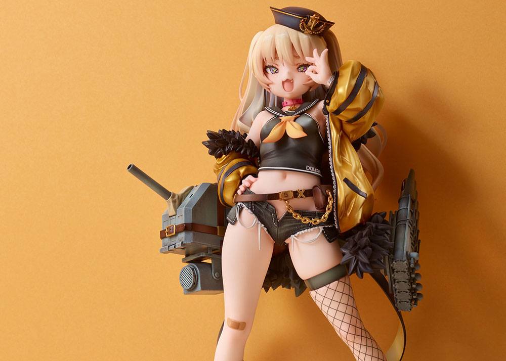 Azur Lane PVC Statue 1/7 Bache Fletcher Class Destroyer Hull Number DD-470 22 cm