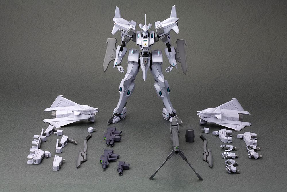 Muv-Luv Alternative Duty Lost Arcadia Plastic Model Kit EF-2000 Typhoon Cerberus Battalion Type 18 cm