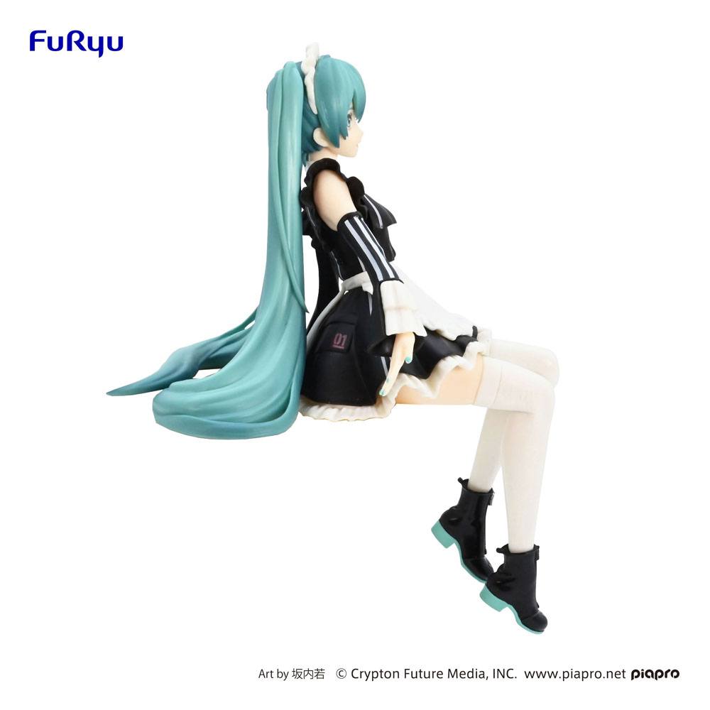 Hatsune Miku Noodle Stopper PVC Statue Hatsune Miku Sporty Maid Ver. 17 cm