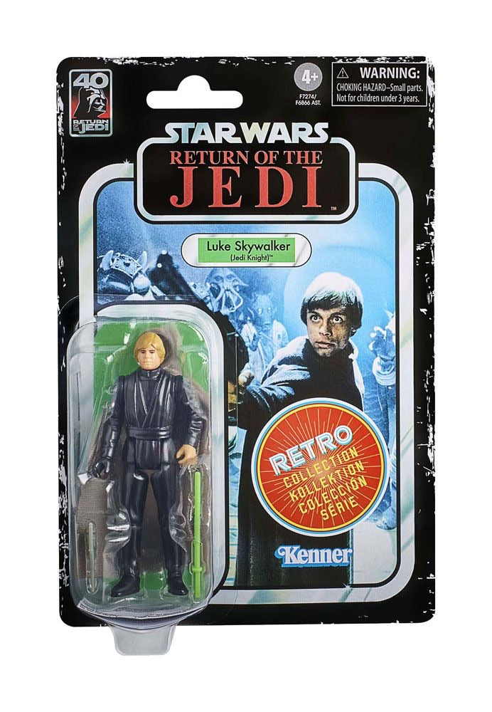 Star Wars Episode VI Retro Collection Action Figure Luke Skywalker (Jedi Knight) 10 cm