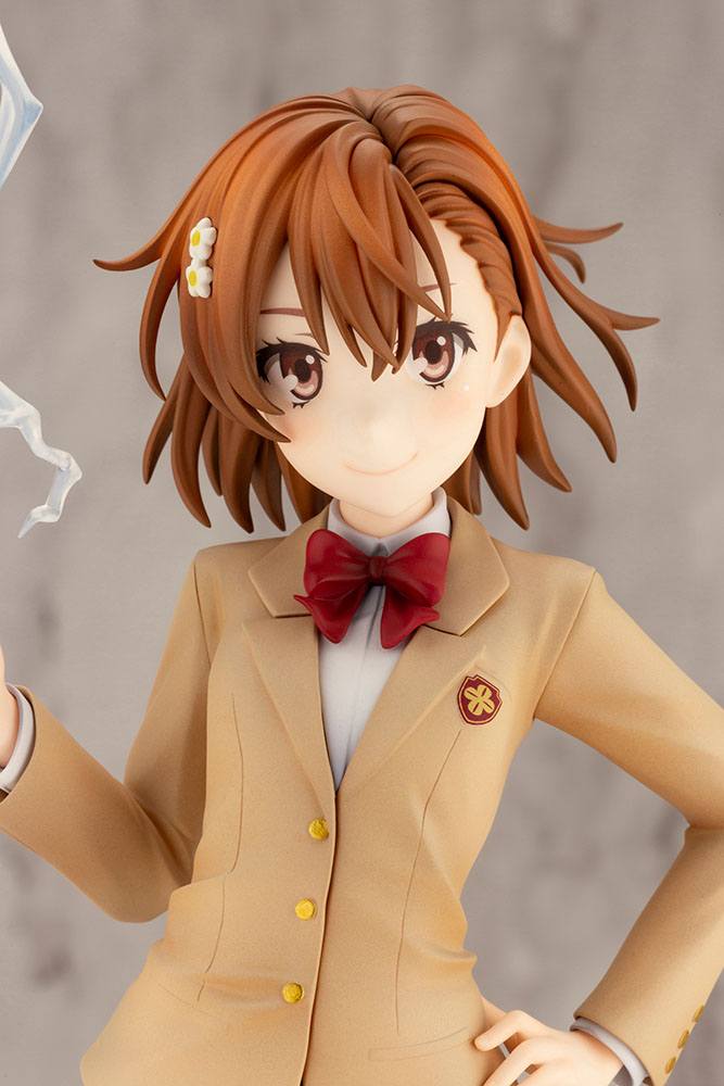 A Certain Scientific Railgun T PVC Statue 1/7 Misaka Mikoto 15th Anniversary Ver. 30 cm