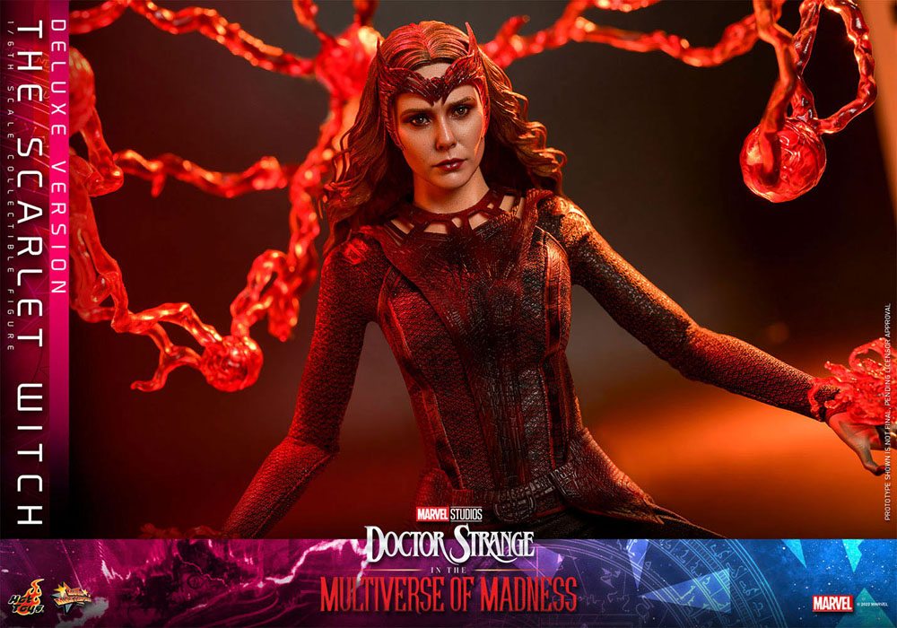 Doctor Strange in the Multiverse of Madness Movie Masterpiece Action Figure 1/6 The Scarlet Witch (Deluxe Version) 28 cm