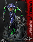 Evangelion Statue Evangelion Test Type 01 Night Battle Version Concept by Josh Nizzi 67 cm