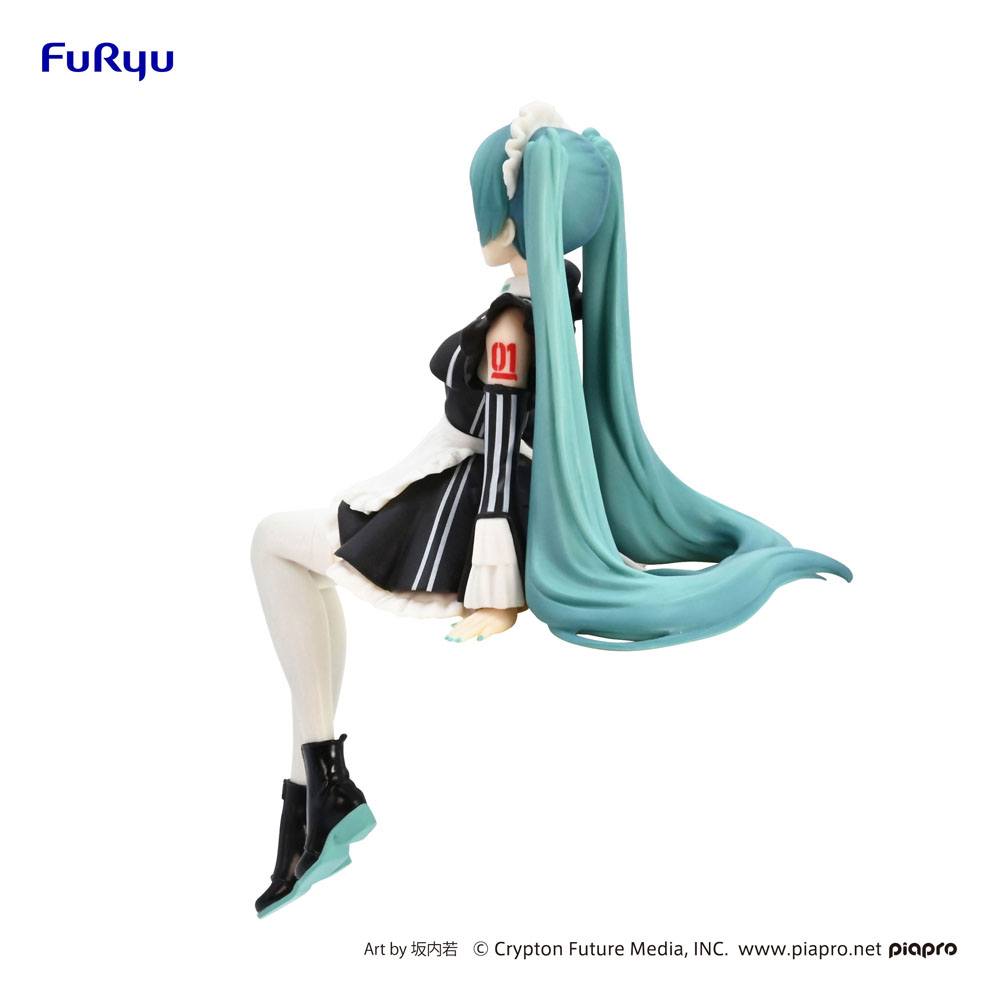 Hatsune Miku Noodle Stopper PVC Statue Hatsune Miku Sporty Maid Ver. 17 cm