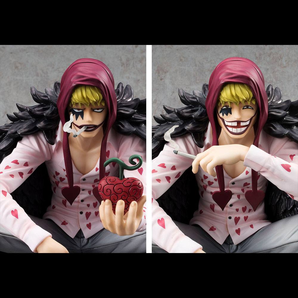 One Piece Excellent Model Limited P.O.P PVC Statue Corazon &amp; Law Limited Edition 17 cm