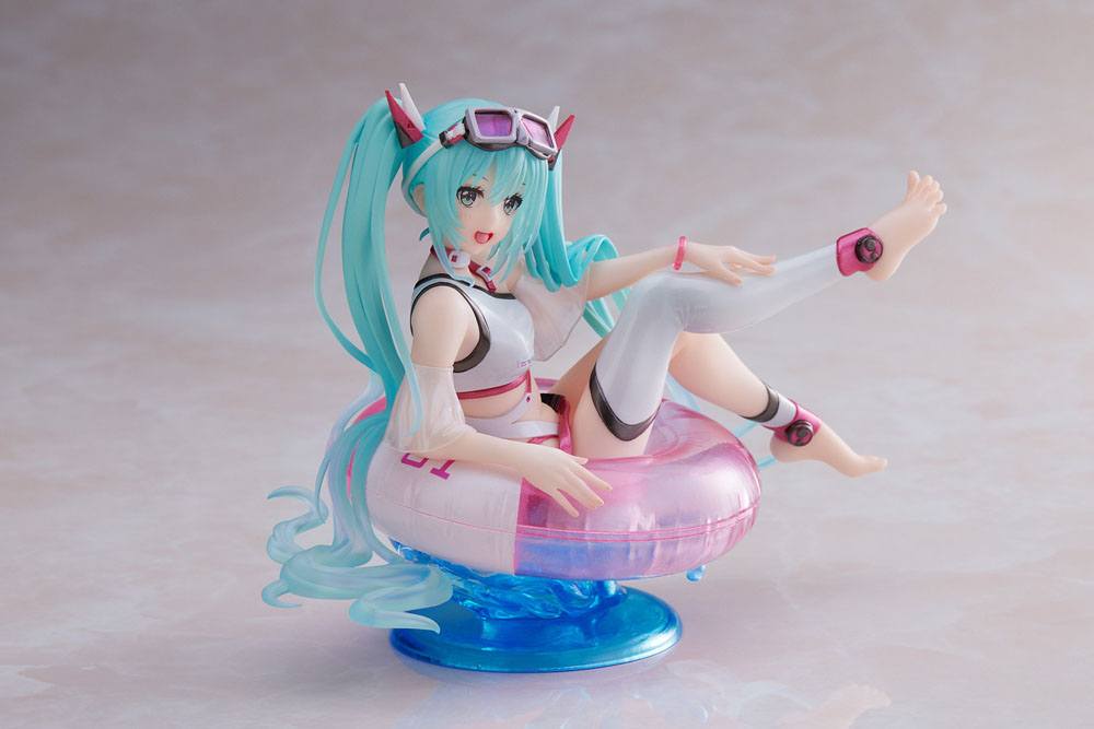 Hatsune Miku Wonderland PVC Statue Hatsune Miku Aqua Float Girls 18 cm