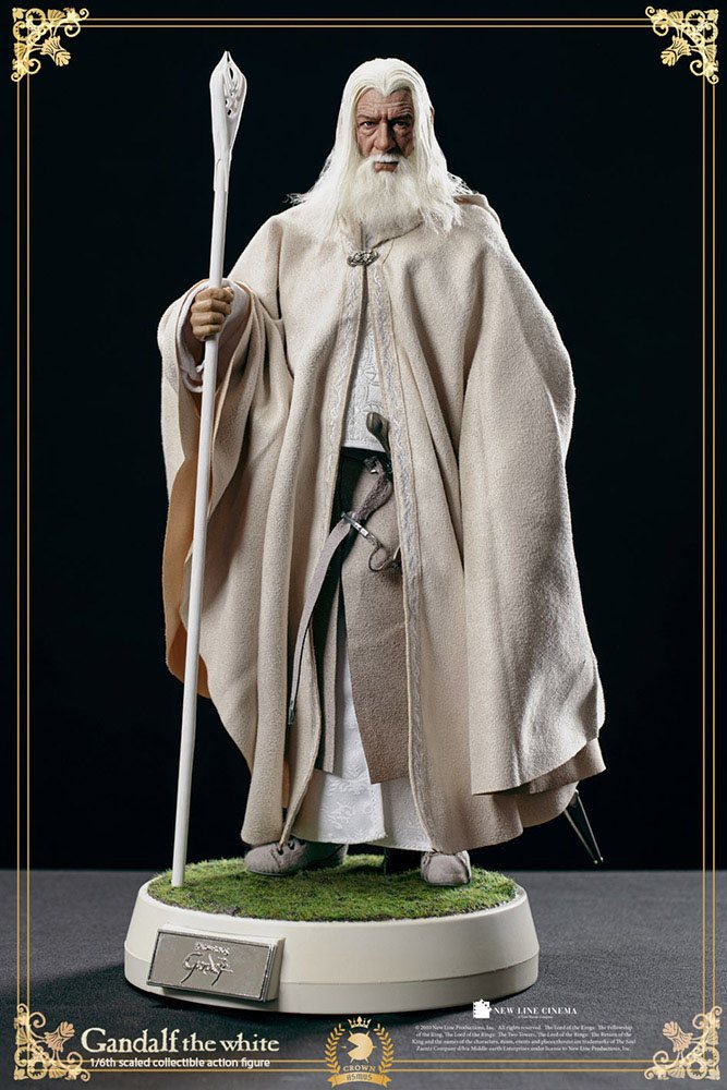 Lord of the Rings The Crown Series Action Figure 1/6 Gandalf the White 30 cm