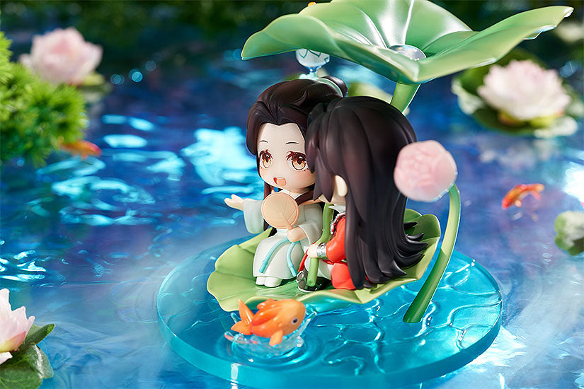 Heaven Official&#39;s Blessing Chibi Figures Xie Lian &amp; Hua Cheng: Among the Lotus Ver. 10 cm