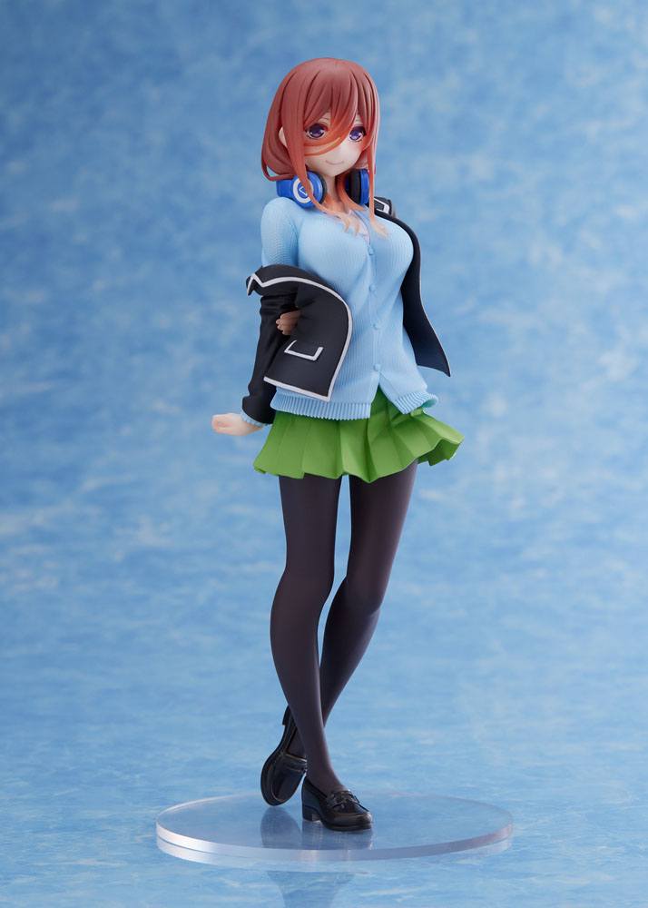 The Quintessential Quintuplets Coreful PVC Statue Nakano Miku Uniform Ver. Renewal 20 cm