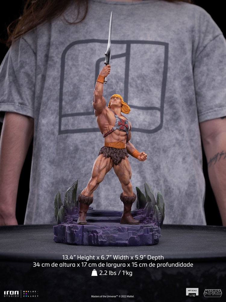 Masters of the Universe Art Scale Statue 1/10 He-Man 22 cm