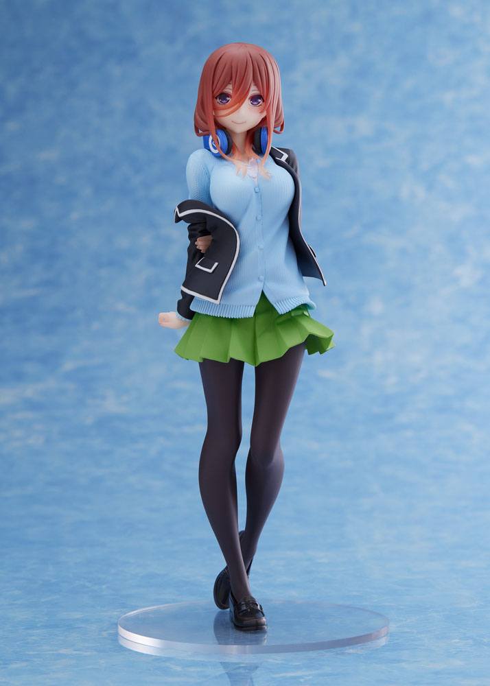 The Quintessential Quintuplets Coreful PVC Statue Nakano Miku Uniform Ver. Renewal 20 cm