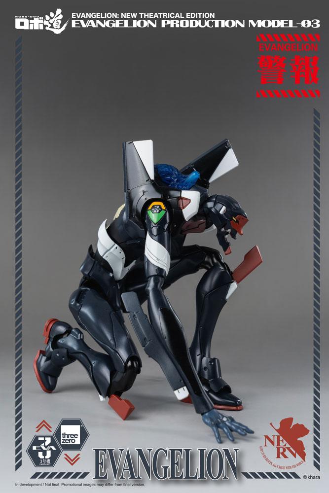 Evangelion: New Theatrical Edition Robo-Dou Action Figure Evangelion Production Model-03 25 cm