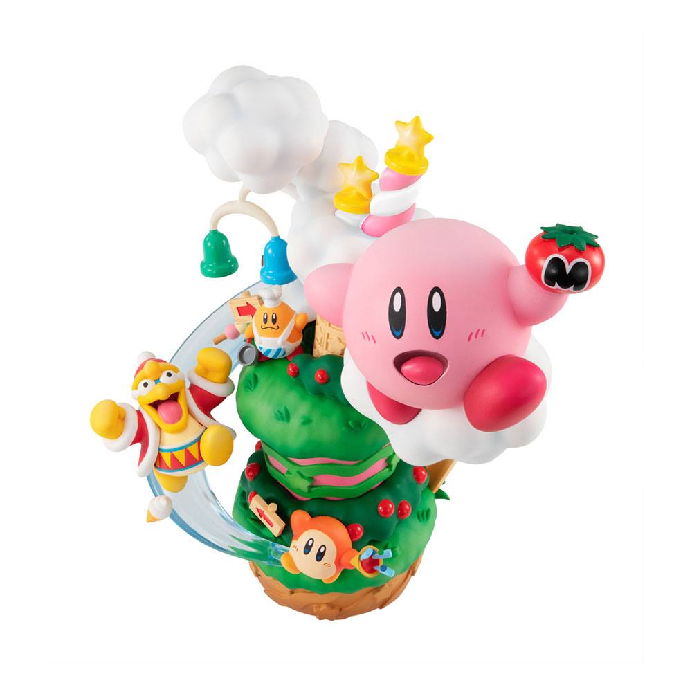 Kirby PVC Statue Kirby Super Star Gourmet Race 18 cm