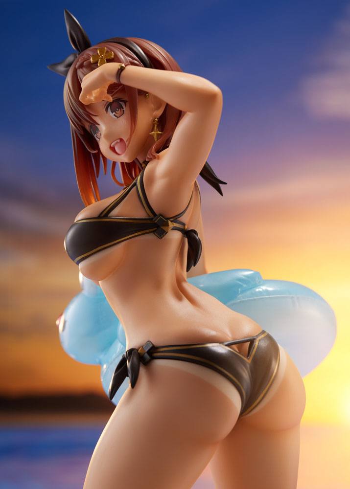 Atelier Ryza 2 Lost Legends &amp; The Secret Fairy PVC Statue 1/6 Ryza Black Swimwear Tanned Ver. 27 cm