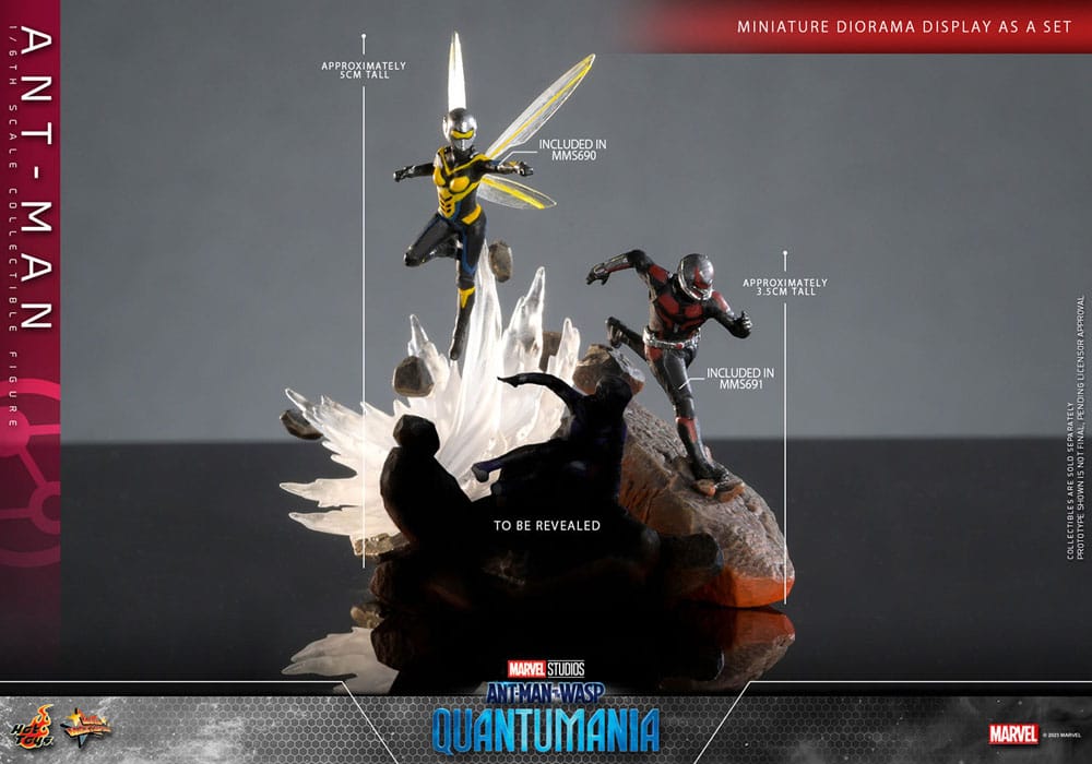 Ant-Man &amp; The Wasp: Quantumania Movie Masterpiece Action Figure 1/6 Ant-Man 30 cm