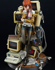 Steins Gate PVC Statue 1/7 Kurisu Makise Reading Steiner 23 cm