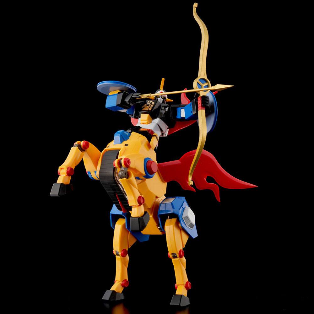 Yattodetaman PVC / Diecast Action Figure Riobot Daikyojin &amp; Daitenba 15 - 16 cm