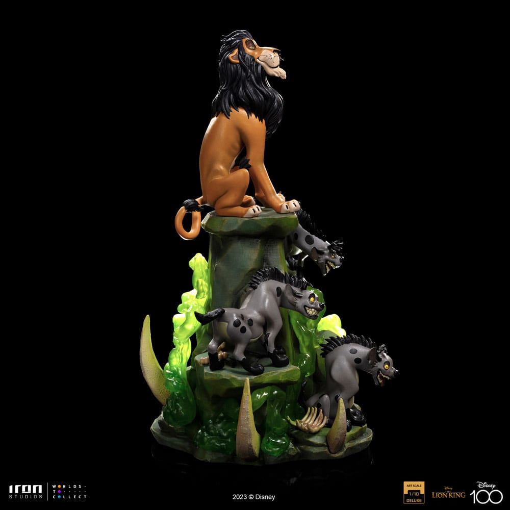 The Lion King Art Scale Deluxe Statue 1/10 Scar Deluxe 31 cm