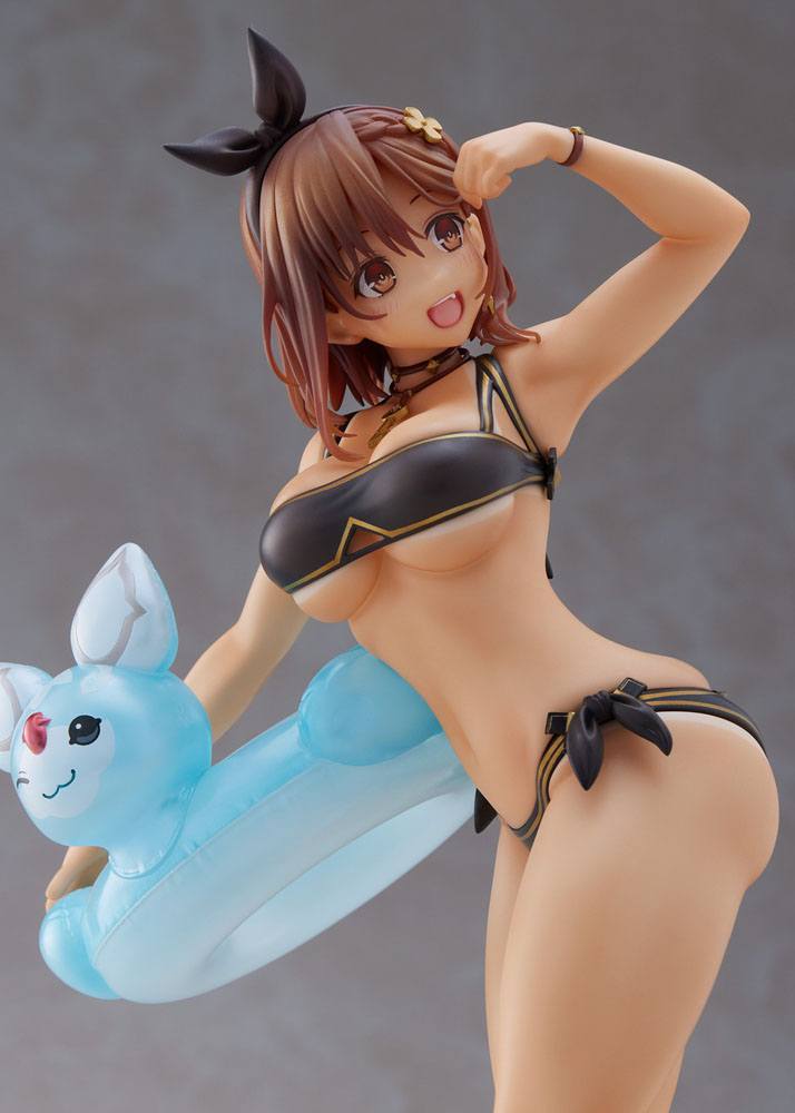 Atelier Ryza 2 Lost Legends &amp; The Secret Fairy PVC Statue 1/6 Ryza Black Swimwear Tanned Ver. 27 cm