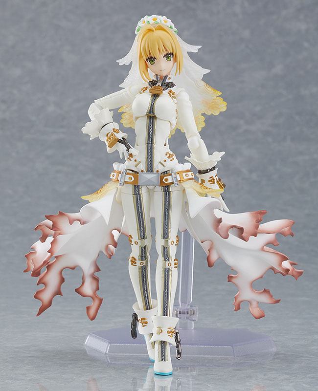 Fate/Grand Order Figma Action Figure Saber/Nero Claudius (Bride) 15 cm